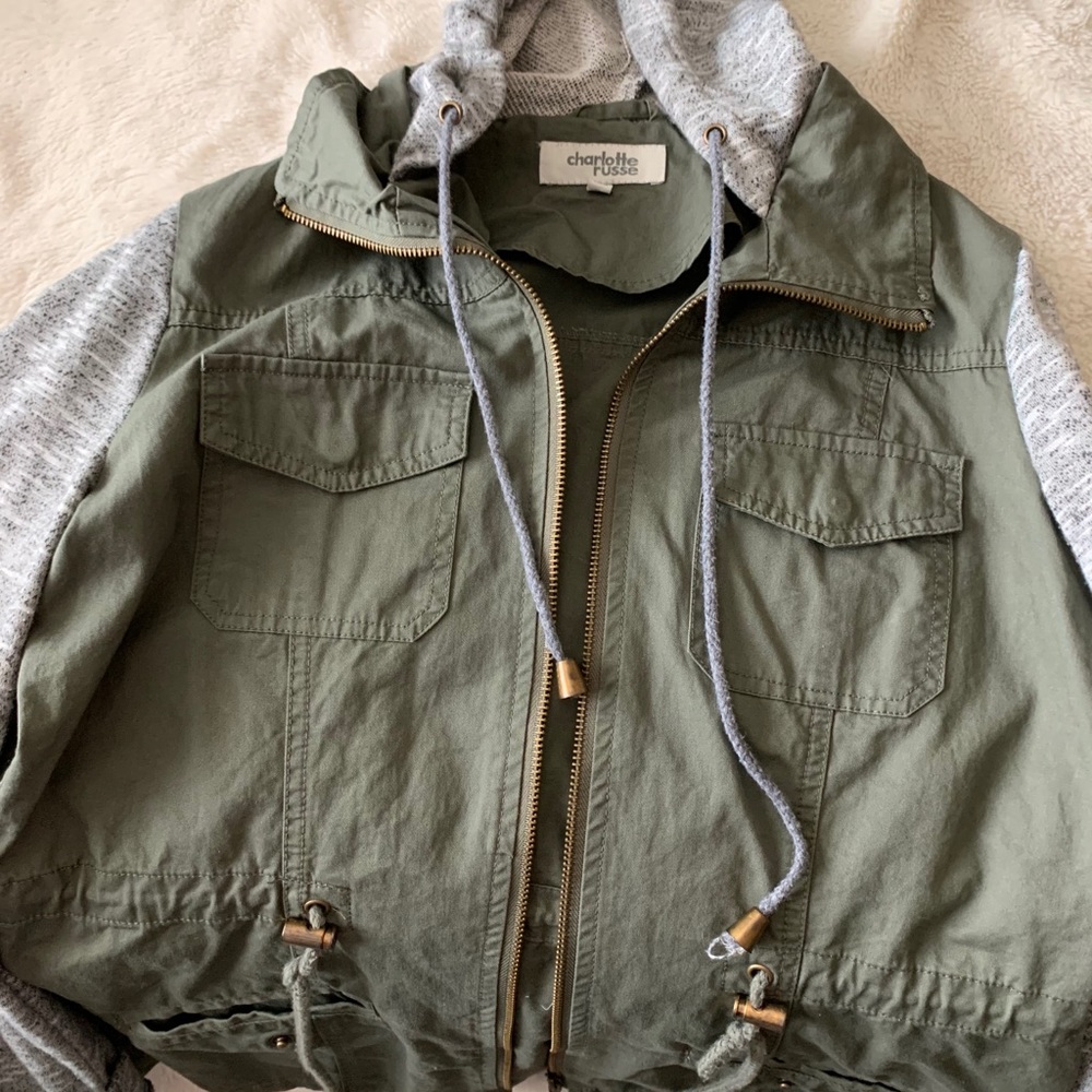 Charlotte Russe cargo jacket